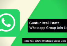 Guntur Real Estate Whatsapp Group Link Join List 2022