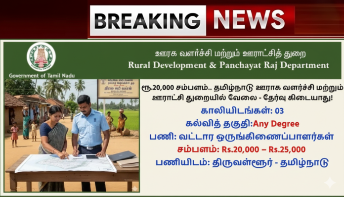 Rural Development & Panchayat Raj Department Recruitment 2026 Rural Development & Panchayat Raj Department Recruitment 2026