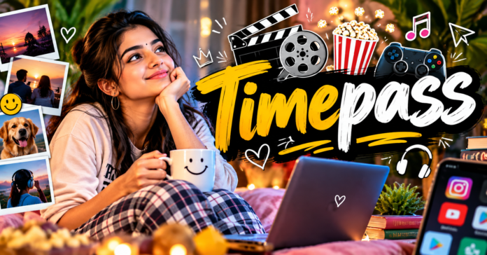 Cozy Timepass Entertainment Collage