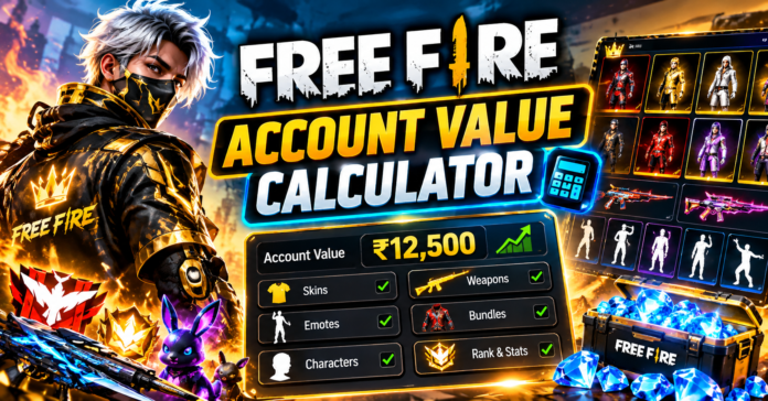Free Fire Account Value Calculator