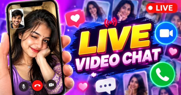 Neon Live Video Chat App Banner